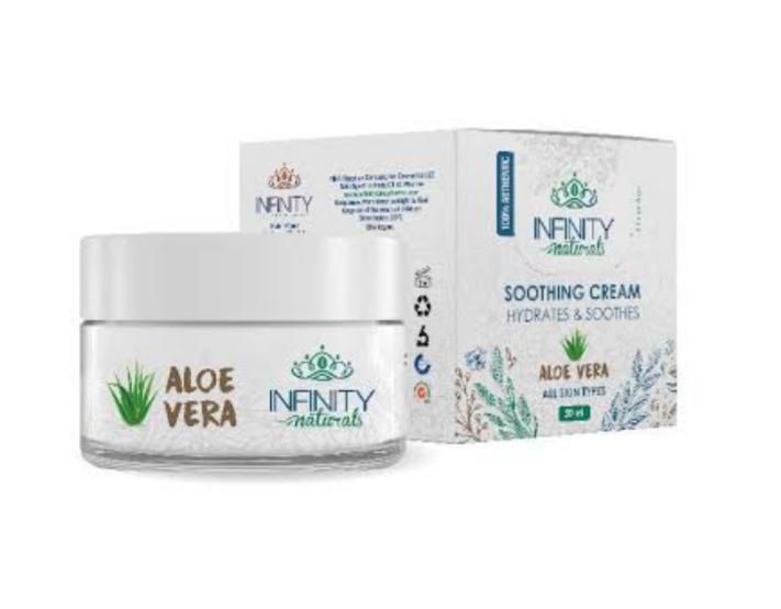 INFINITY NATURALS SOOTHING CREAM ALOE VERA 50ML - Anwar Store