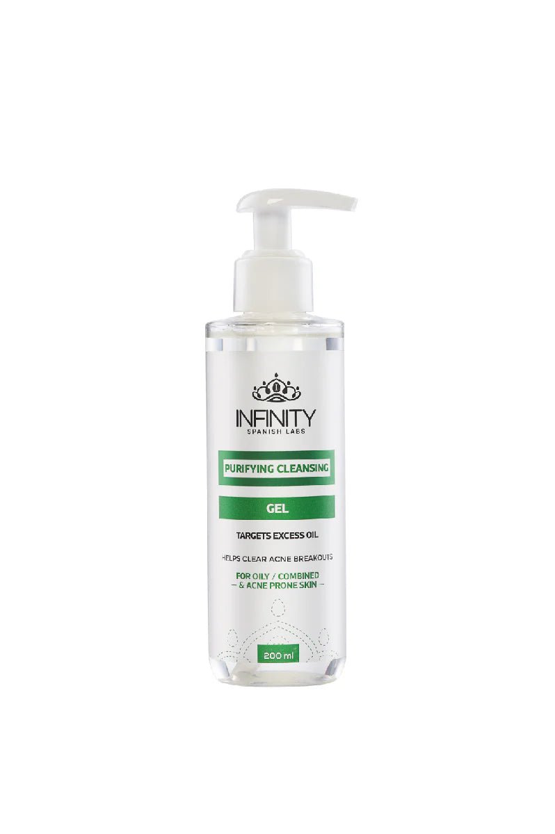 INFINITY PURIFYING CLEANSING GEL FOR OILY \ COMBIND & ACNE SKIN 200ML - Anwar Store