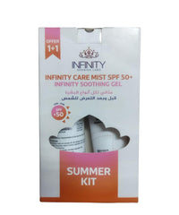 INFINITY SUMMER KIT CARE MIST SPF50+ SPRAY+SOOTHING GEL OFFER - Anwar Store