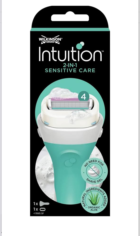 INTUITION SENSITIVE CARE 2IN1 4BLADES WITH ALOE VERA - Anwar Store