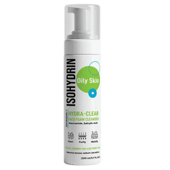 Isohydrin Hydra Clear Foam Cleanser 200ml - عناية بالبشرة الدهنية والمعرضة لحب