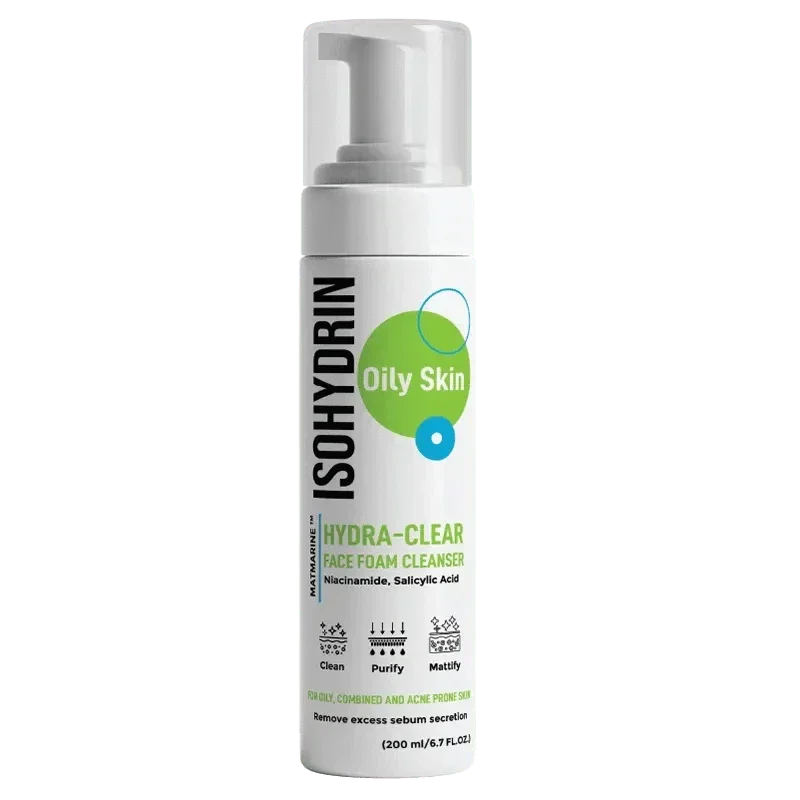 ISOHYDRIN HYDRA CLEAR FOAM CLEANSER 200ML