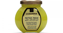 J.CASANOVA HAIR FOOD NATURAL 150GM - Anwar Store