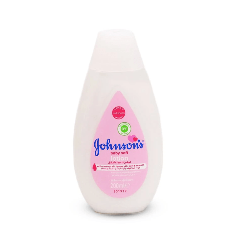 JOHNSON BABY SOFT LOTION 200ML - Anwar Store