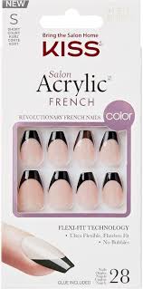 Kiss Acrylic French 91371 S - أظافر صناعية أنور