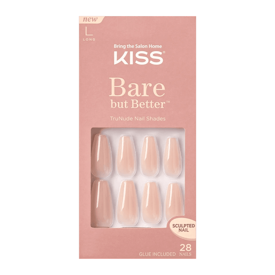 Kiss Bare But Better 91950 Medium - أظافر صناعية أنور