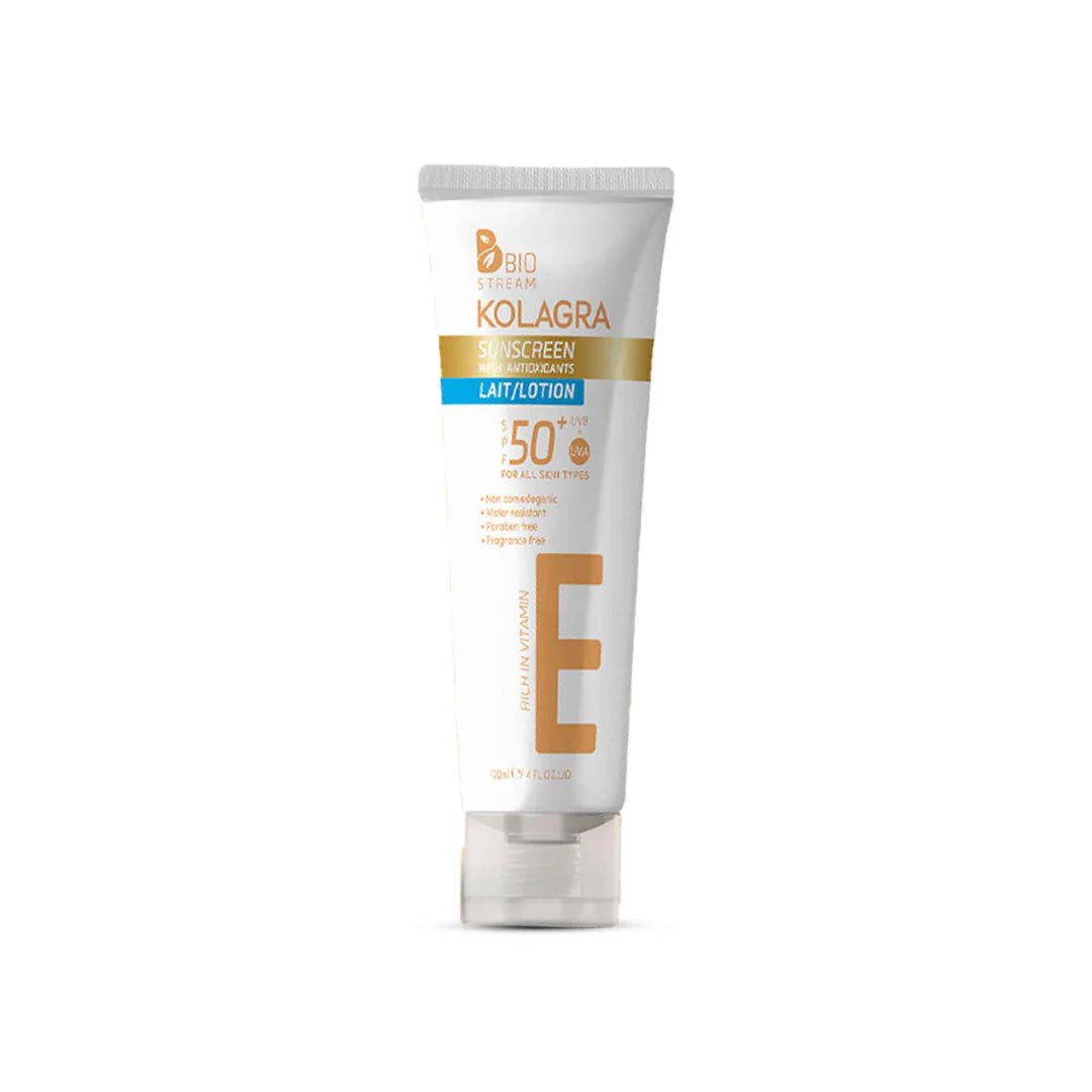 KOLAGRA SUNSCREEN SPF 50+ LOTION 120ML - Anwar Store