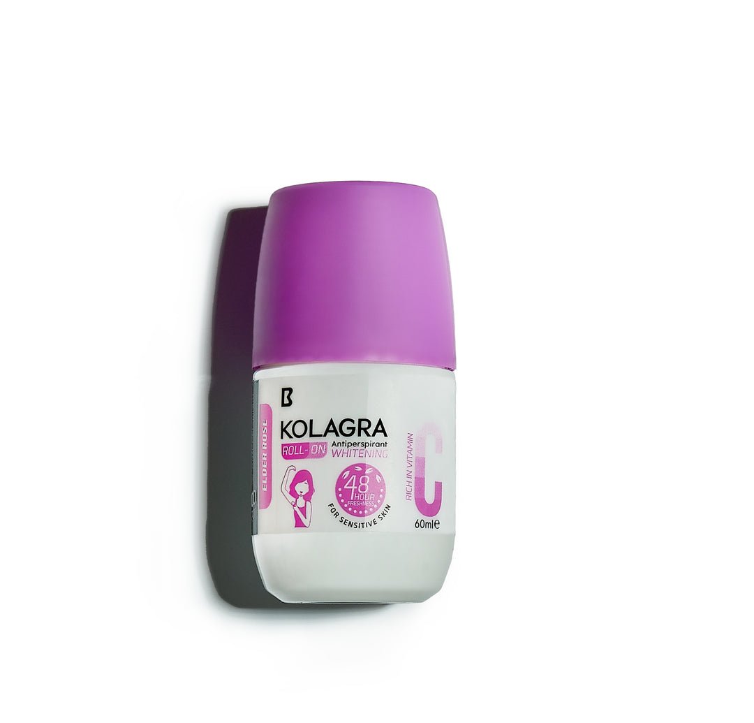 KOLAGRA WHITENING ROLL ON ELDER ROSE 60ML - Anwar Store
