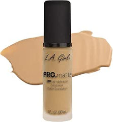 La Girl Pro Matte Found. Glm673 - كريم أساس أنور