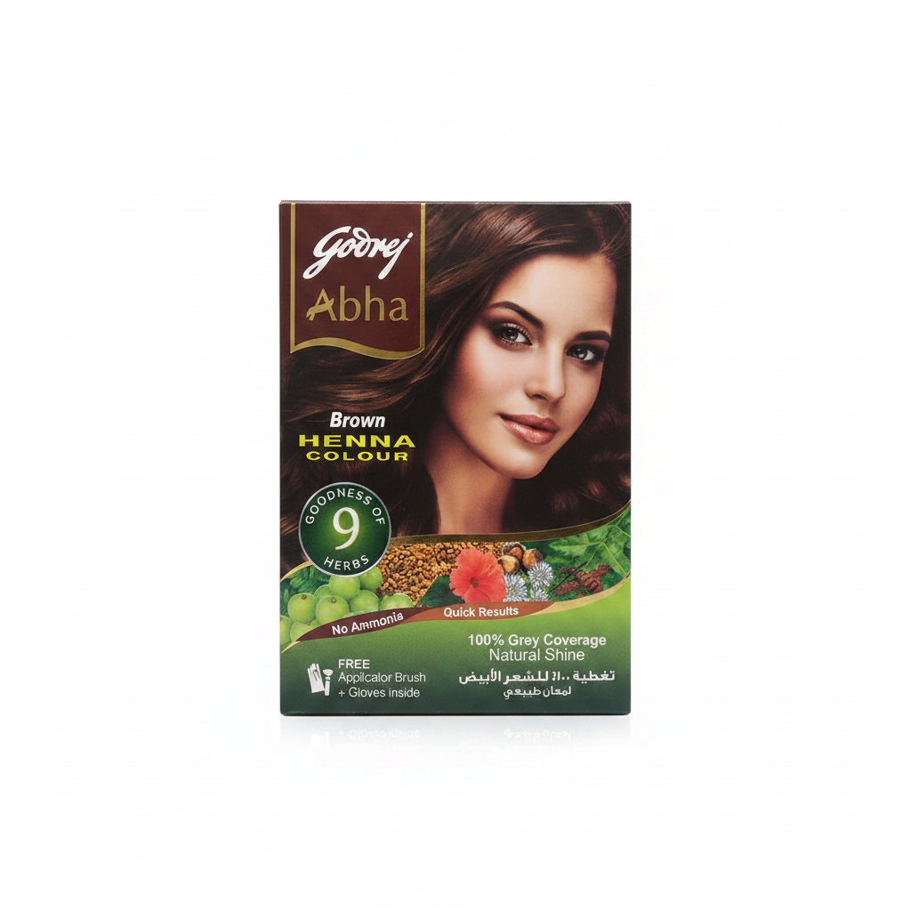 GODREJ ABHA BROWN HENNA COLOU