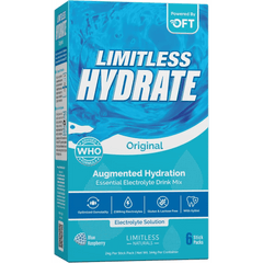 Limitless Hydrate Original Blue Raspberry 6 Stick Packs - مشروب بودرة ليمتلس