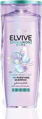 LOREAL ELVIVE HYALURON PURE PURIFYING SHAMPOO FOR OILY SCALP & DEHYDRATED LENGTHS 200ML - Anwar Store