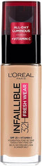 L’Oréal Paris Infaillible 32H Fresh Wear Foundation 200 SPF 25 + Vitamin C 30ml - Anwar Store