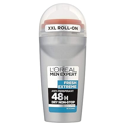 L'Oréal Paris Men Expert Deodorant Roll-On - Fresh Extreme 50ml - مزيل عرق لوريال باريس 50 مل