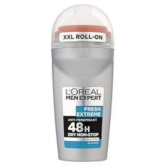 L'Oréal Paris Men Expert Deodorant Roll-On - Fresh Extreme 50ml - مزيل عرق لوريال باريس 50 مل