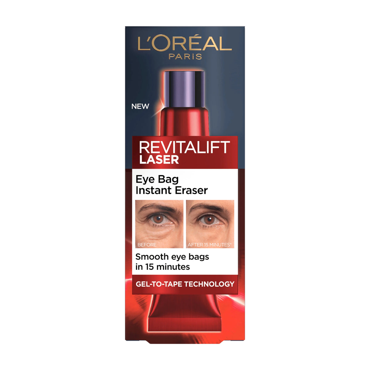 L'ORÉAL PARiS REVITALIFT Laser Eye Bag Instant Eraser, 15 mL