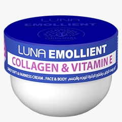 LUNA EMOLLIENT SOFT WITH COLLAGEN & VITAMIN E 20GM - Anwar Store