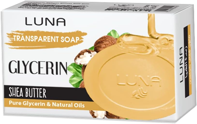 LUNA GLYCERIN SOAP SHEA BUTTER 100GM - Anwar Store