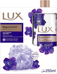LUX MAGICAL ORCHID WITH LOOFAH 250ML - Anwar Store