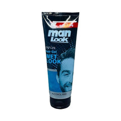 Man Look Hair Gel Wet Look 250g - منتج تصفيف الشعر man look 250 جم