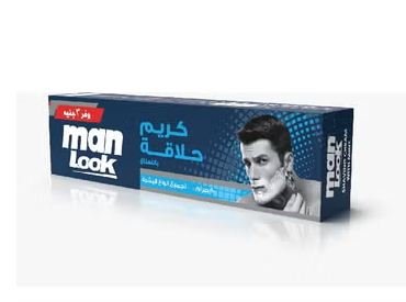 Man Look Shaving Cream with Mint for All Skin Types 80g - Anwar Store