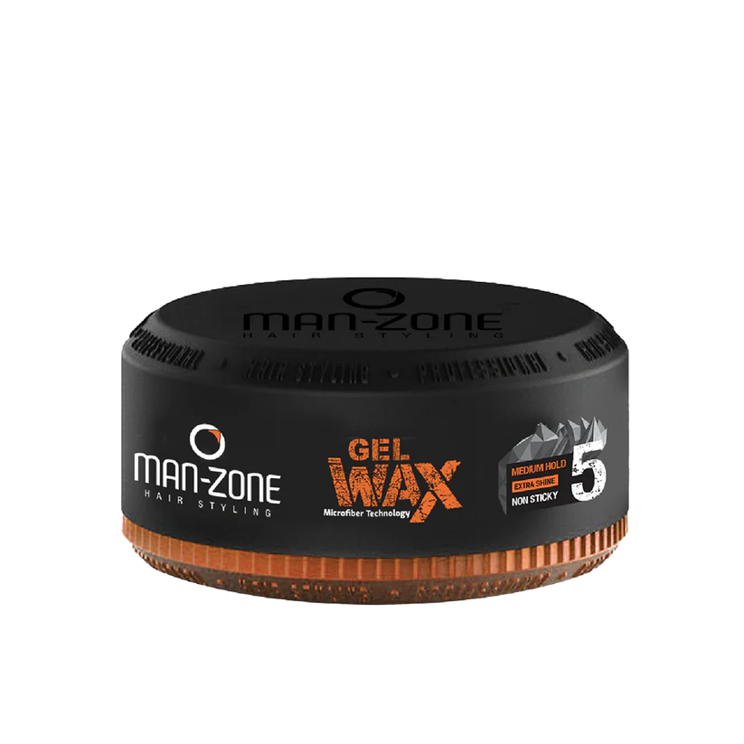 Man-Zone Fiber Gel Wax Medium Hold 125ml