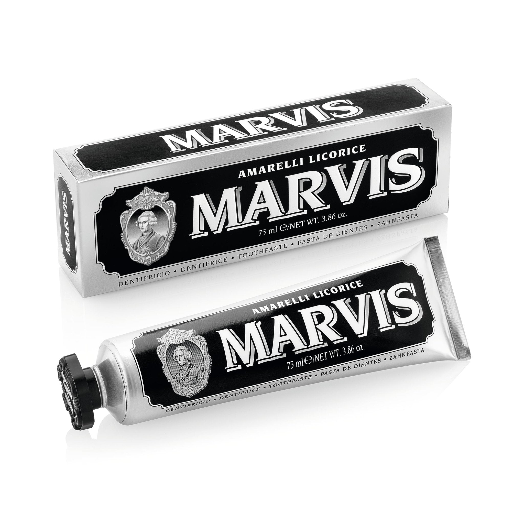 Marvis Amarelli Licorice 85ml - معجون أسنان marvis 85 مل
