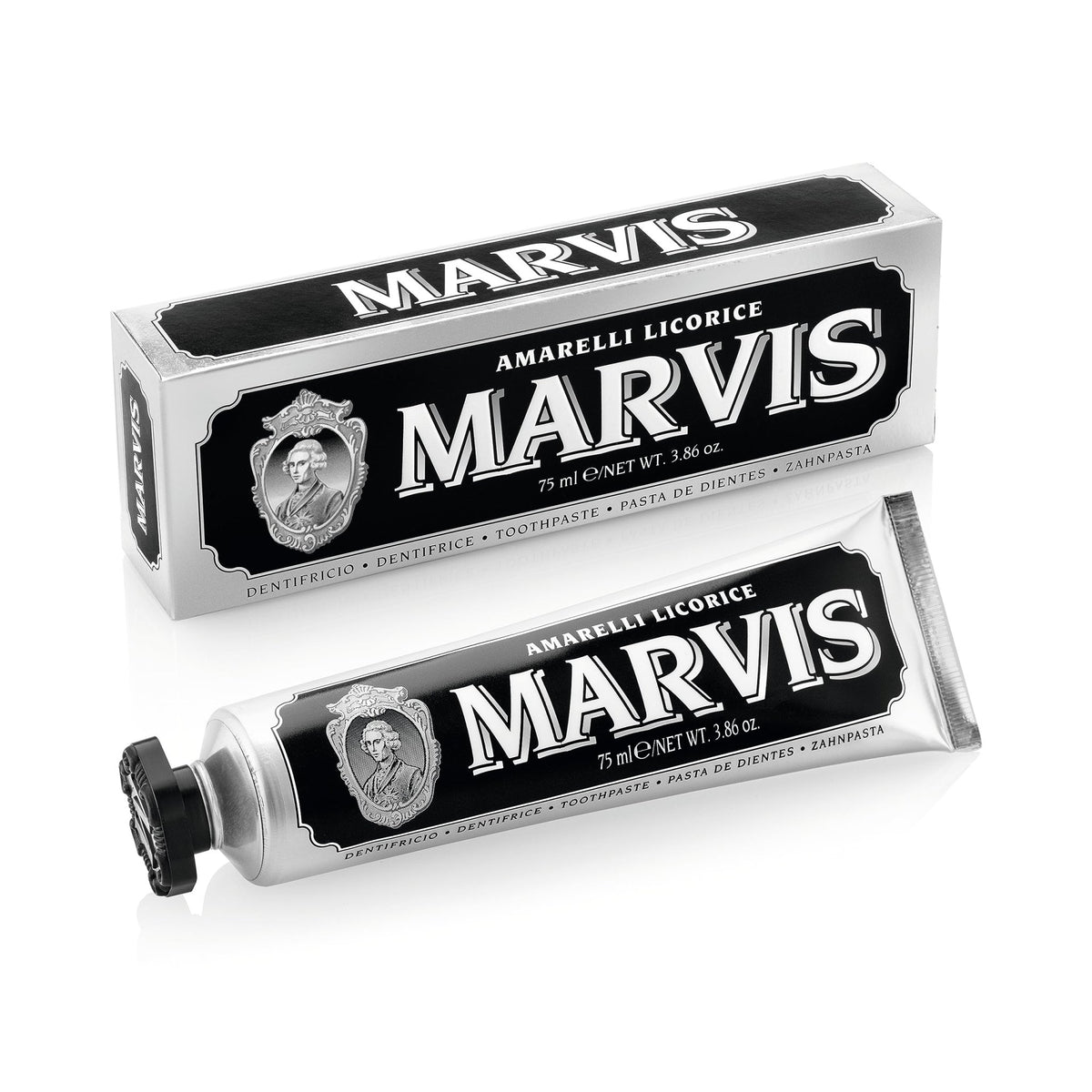 Marvis Amarelli Licorice 85ml - معجون أسنان marvis 85 مل