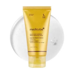MEDICUBE KOJIC ACID TURMERIC NIGHT WRAPPING MASK 75ML - Anwar Store