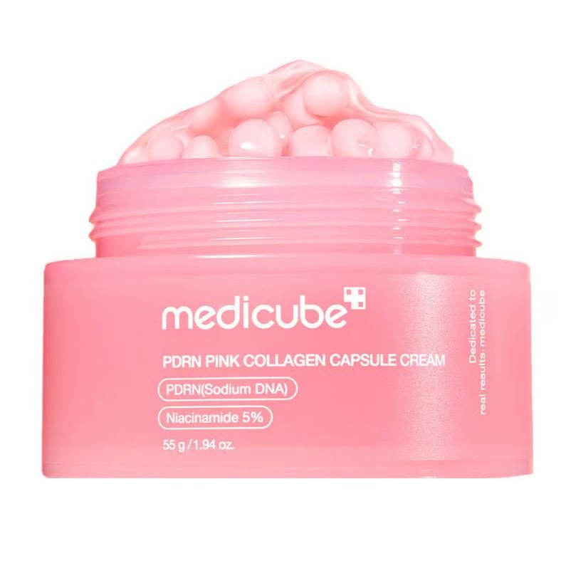 MEDICUBE PDRN Pink Collagen Capsule Cream 55g - Anwar Store