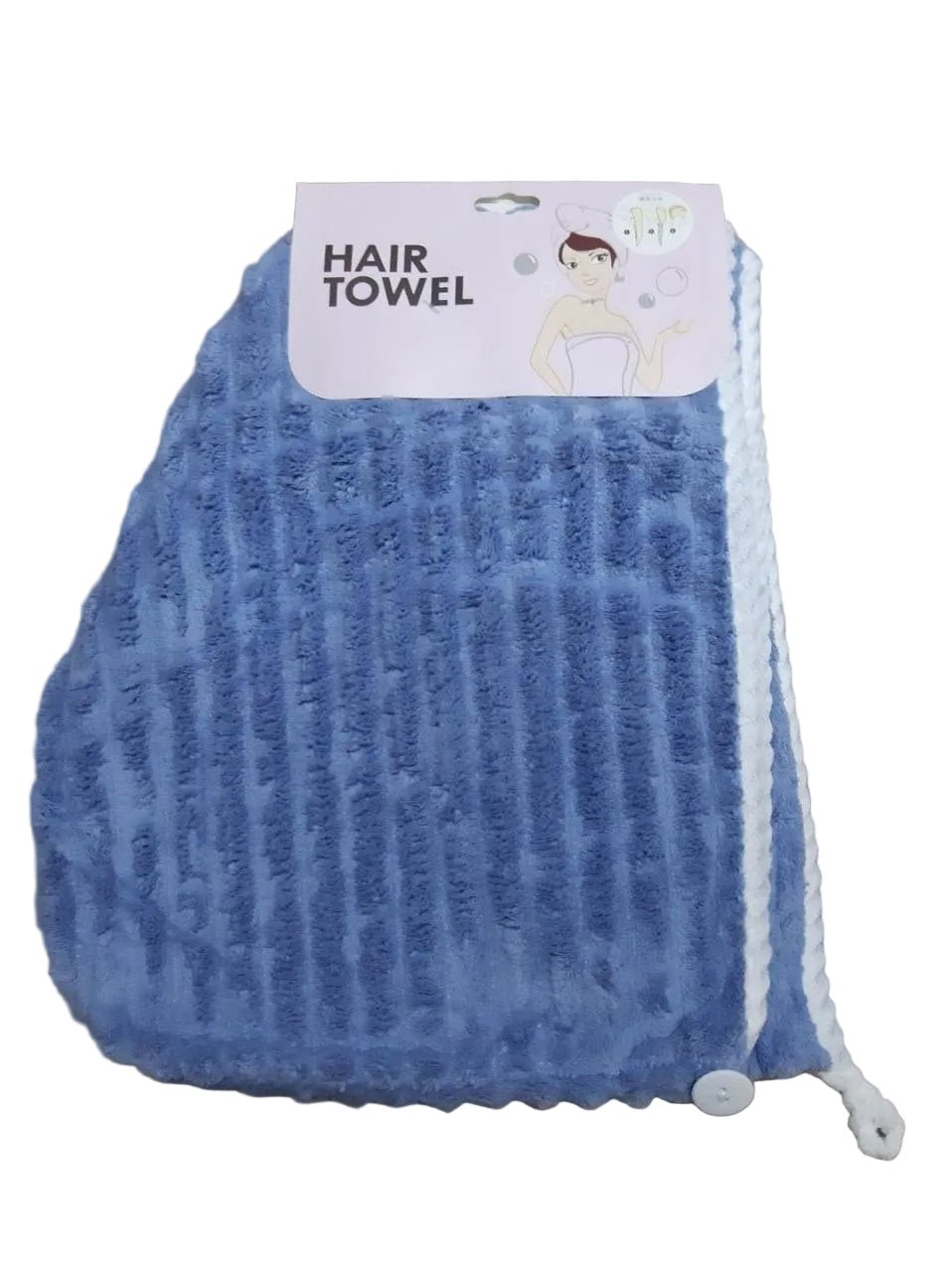 MICROFIBER HAIR TOWEL (one colour) - Anwar Store