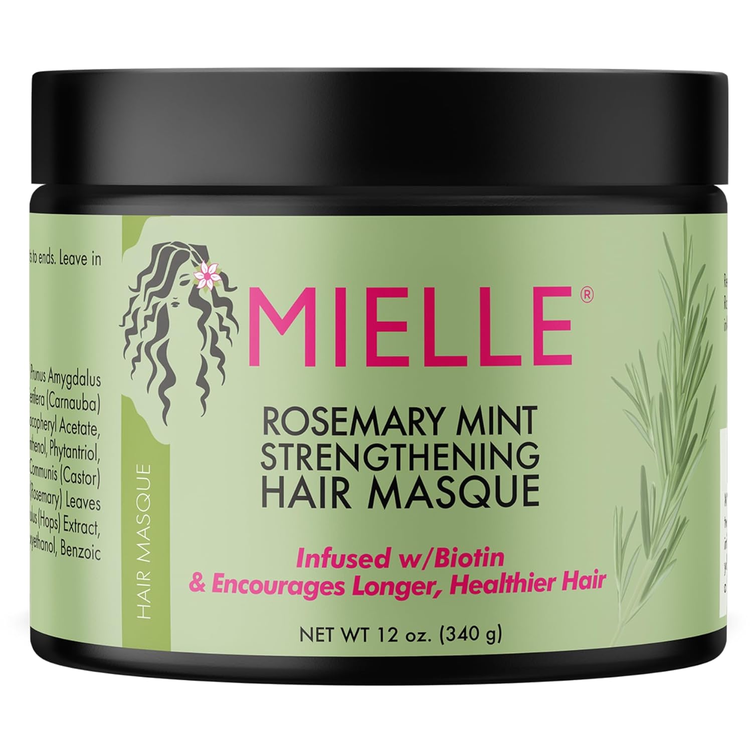 MIELLE ROSEMARY MINT HAIR MASQUE 340G - Anwar Store