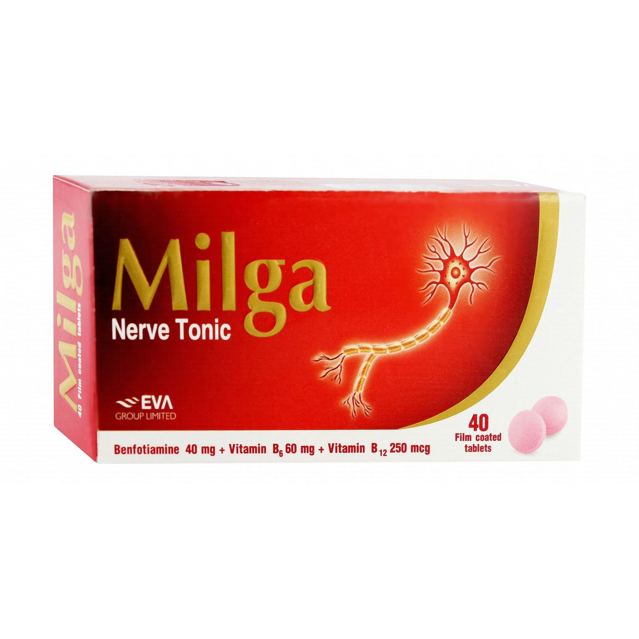 MILGA 40 TAB NERVE TONIC - Anwar Store