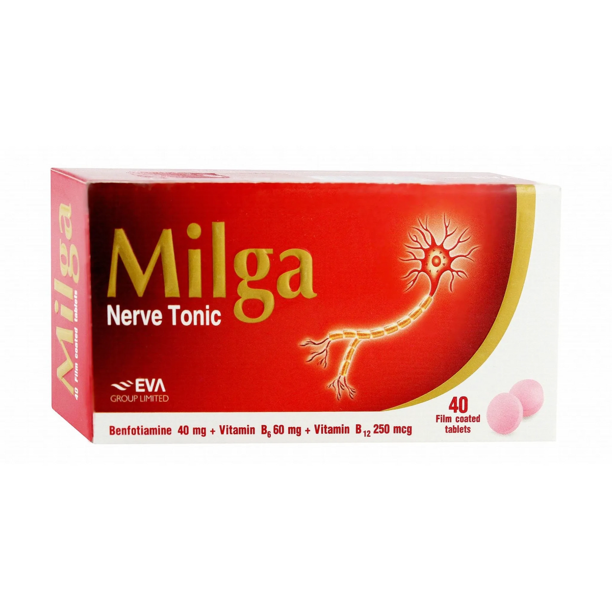 MILGA 40 TAB NERVE TONIC - Anwar Store