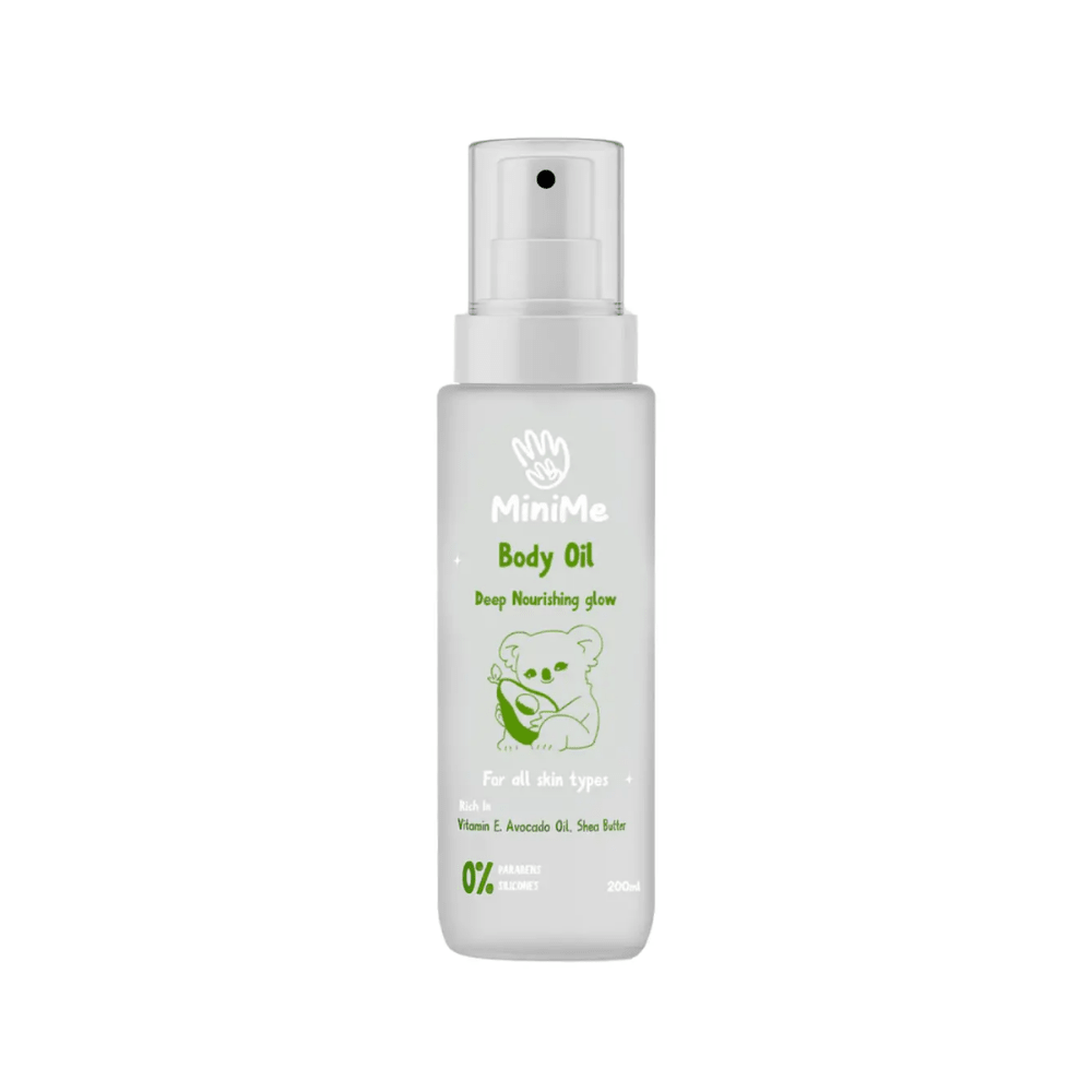 Minime Body Oil 200ml - كريم تسلخات الحفاض ميني مي 200 مل