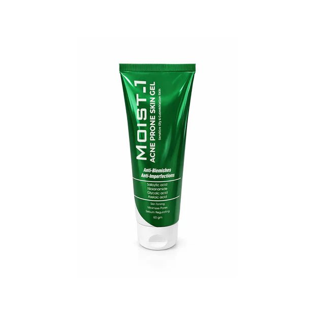 Moist-1 Acne Prone Skin Gel For Oily Skin 60gm - لوشن مرطب Moist 60 جم