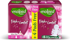 MOLPED FRESH & COMFORT ULTR THIN LONG 16 PADS 8H - Anwar Store