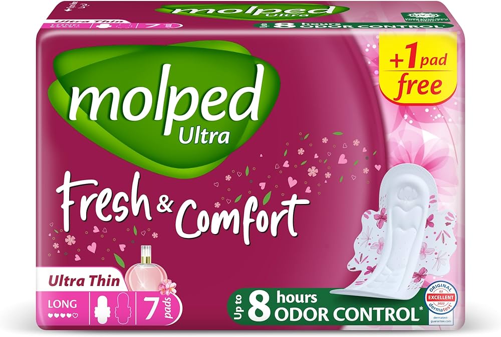 MOLPED FRESH&COMFORT ULTR THIN LONG 7 PADS - Anwar Store