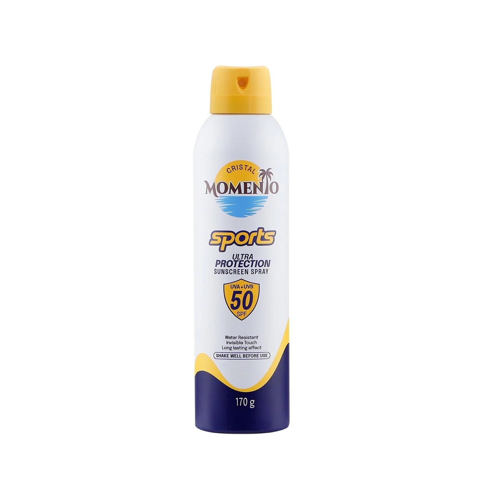 MOMENTO SPORT ULTRA PROTECTION SPF+50 SUNSCREEN SPRAY 170G - Anwar Store