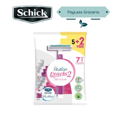 SCHICK 5+2 (7 RAZORS) EXACTA SENSITIVE