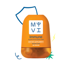 My Vi Immune Dietary Supplement 60pc Orange Flavor - مكمل غذائي عشبي إنفينيتي 60 قطعة