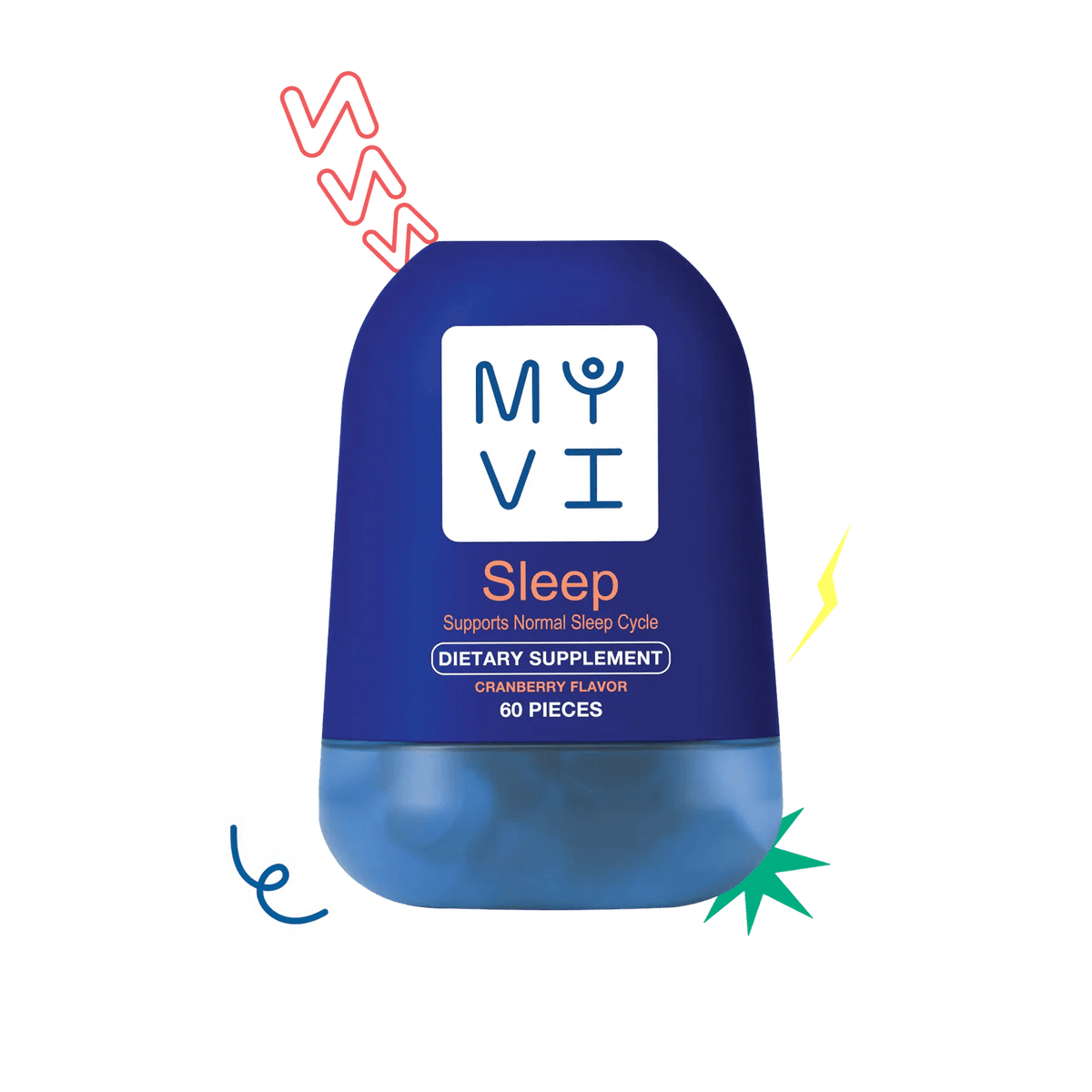 My Vi Sleep Dietary Supplement 60pc Cranberry Flavor - مكمل غذائي عشبي إنفينيتي 60 قطعة