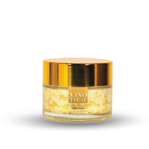 NANO TREAT 24K GOLD NIGHT CREAM 50GM - Anwar Store