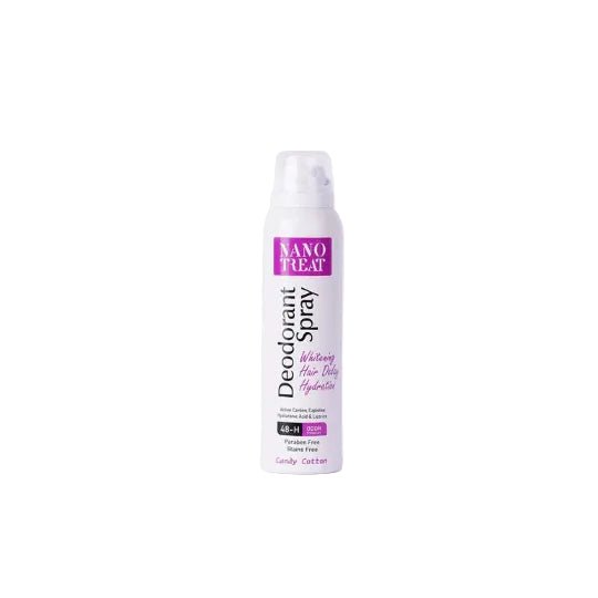 NANO TREAT DEODORANT SPRAY CANDY COTTON 150ML - Anwar Store