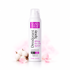 NANO TREAT DEODORANT SPRAY CANDY COTTON 150ML - Anwar Store