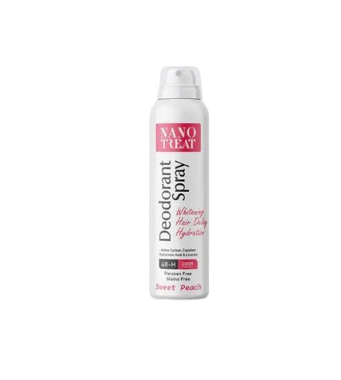 NANO TREAT DEODORANT SPRAY SWEET PEACH 150ML - Anwar Store