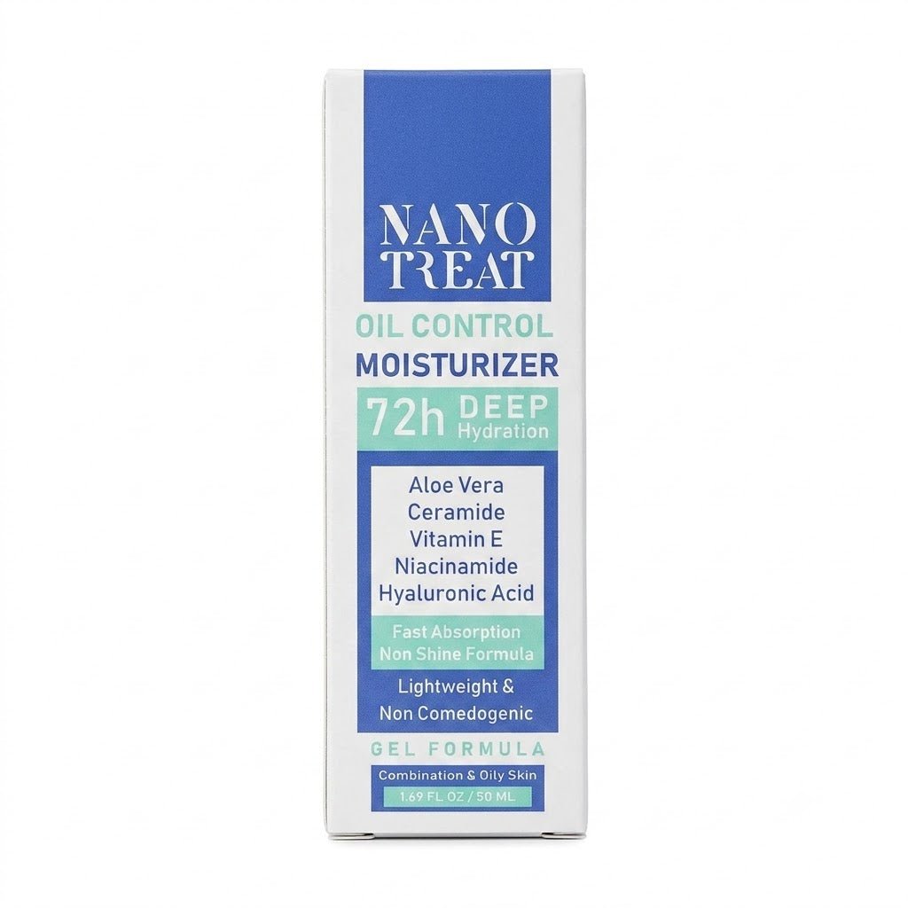 NANO TREAT OIL CONTROL MOISTURIZER GEL 50ML - Anwar Store