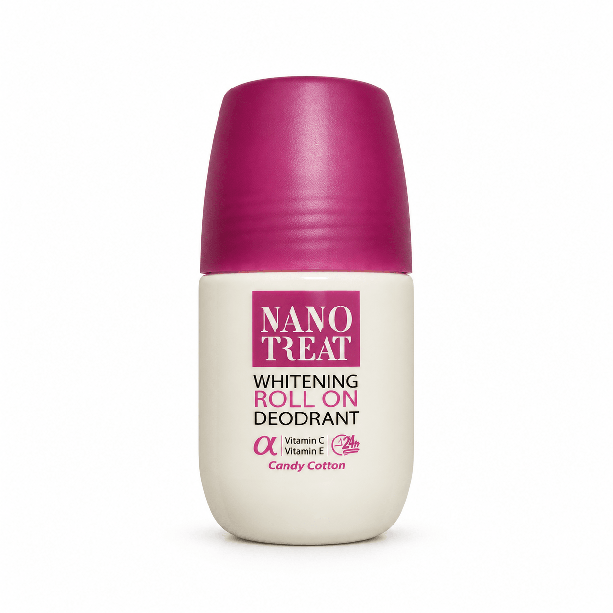 NANO TREAT WHITENING ROLL ON DEODORANT CANDY COTTON 50ML - Anwar Store