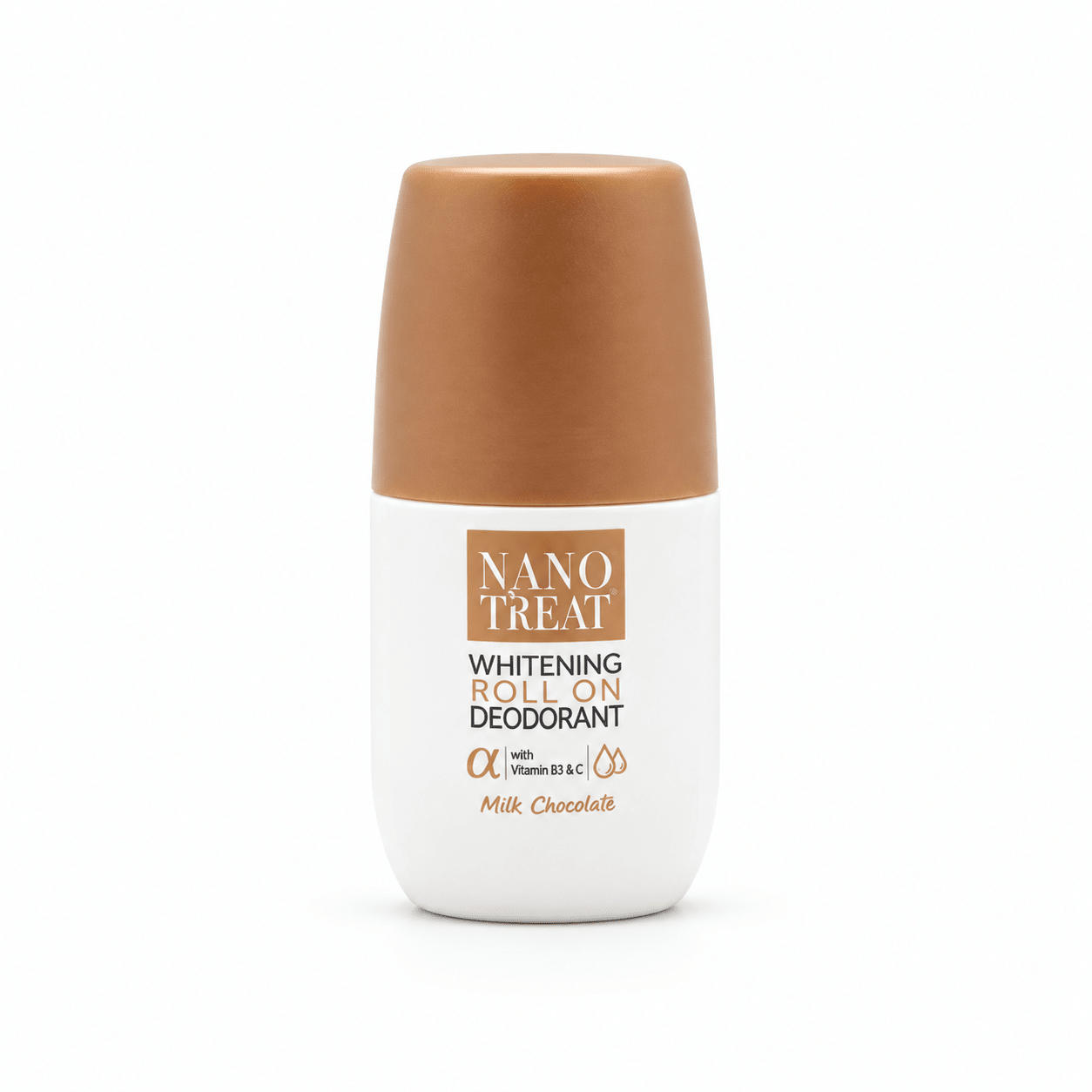 NANO TREAT WHITENING ROLL ON DEODORANT milky coconut 50ML - Anwar Store