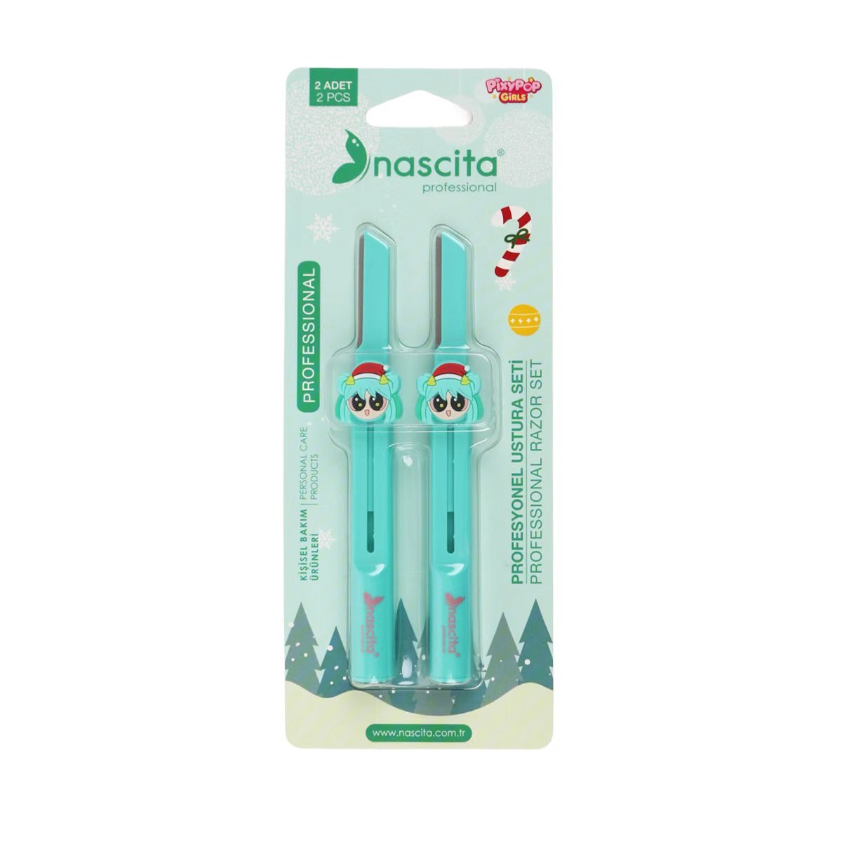 NASCITA PROFESSIONAL 2 PCS RAZORS - Anwar Store